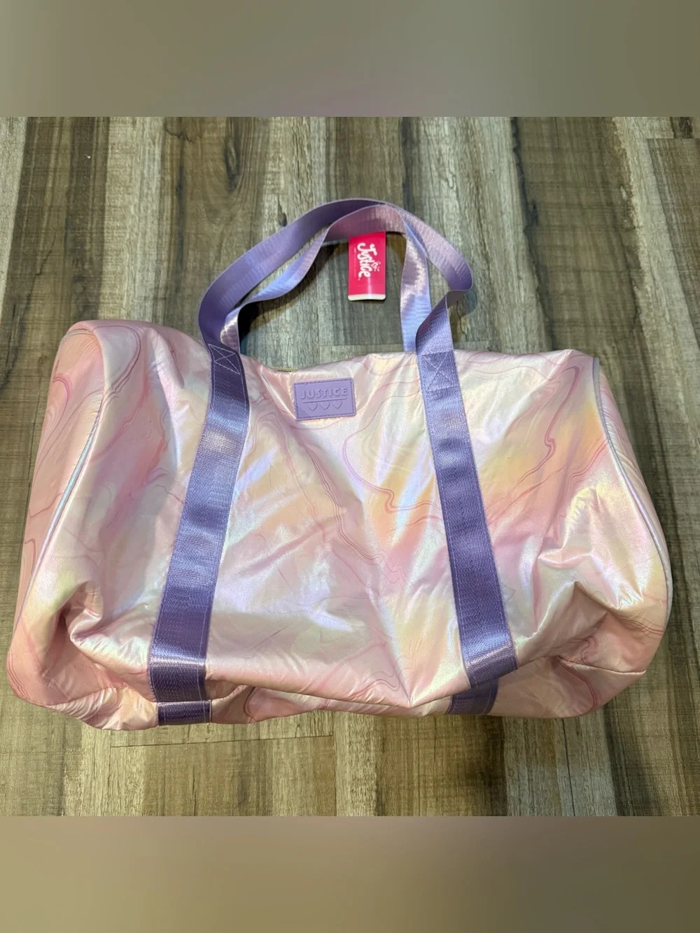 Justice duffle bag